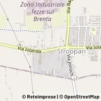 Carte Tezze sul Brenta