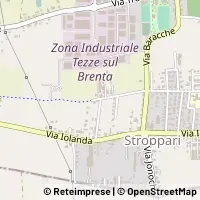 Map Tezze sul Brenta