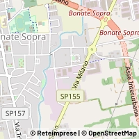 Kaart Bonate Sopra