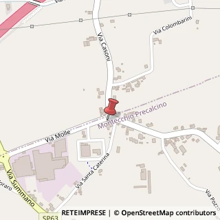 Mappa Via Molle, 17, 36030 Montecchio Precalcino, Vicenza (Veneto)