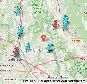 Mappa 21050 Cairate VA, Italia (4.29)