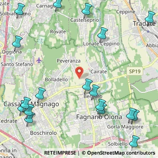 Mappa 21050 Cairate VA, Italia (3.26167)