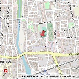 Mappa Via Monsignor Carozzi, 19, 24068 Seriate, Bergamo (Lombardia)