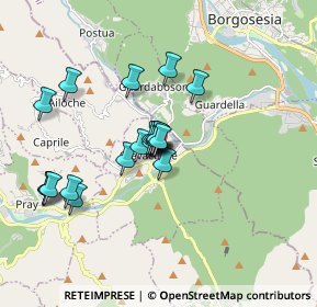 Mappa Via Rio Bodro, 13864 Crevacuore BI, Italia (1.4285)