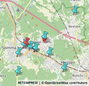 Mappa Via Europa, 21010 Arsago Seprio VA, Italia (1.99364)