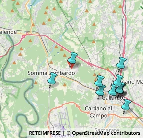 Mappa Via Europa, 21010 Arsago Seprio VA, Italia (4.83917)