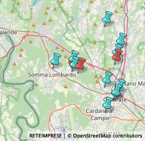 Mappa Via Europa, 21010 Arsago Seprio VA, Italia (3.80692)