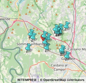Mappa Via Europa, 21010 Arsago Seprio VA, Italia (2.70063)