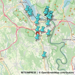 Mappa Piazza Roma, 28040 Borgo Ticino NO, Italia (4.085)