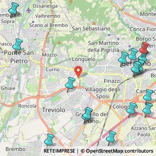 Mappa 24030 Bergamo BG, Italia (3.42111)