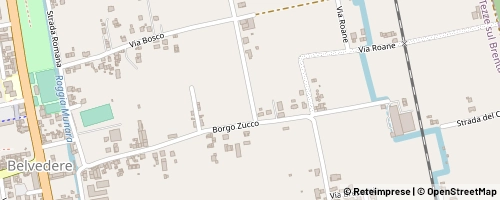 Mappa Tezze sul Brenta