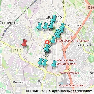 Mappa Via E. Torricelli, 20833 Giussano MB, Italia (0.6895)