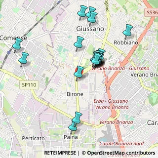 Mappa Via E. Torricelli, 20833 Giussano MB, Italia (0.931)