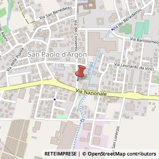 Mappa Via del Convento, 35, 24060 San Paolo d'Argon BG, Italia, 24060 San Paolo d'Argon, Bergamo (Lombardia)