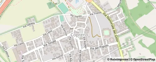 Mappa Lentate sul Seveso