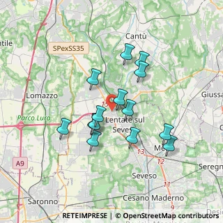 Mappa Piazza Fiume, 20823 Lentate sul Seveso MB, Italia (3.00357)