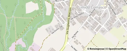 Mappa Limido Comasco