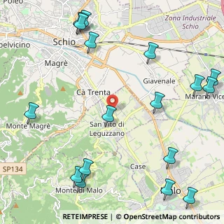 Mappa Via Martiri della Libertà, 36030 San Vito di Leguzzano VI, Italia (3.03176)