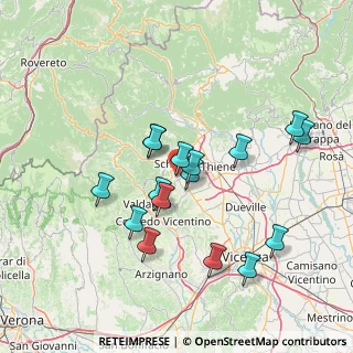 Mappa Via Martiri della Libertà, 36030 San Vito di Leguzzano VI, Italia (13.36188)