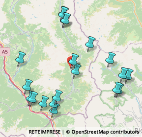 Mappa Via Capoluogo, 11020 Issime AO, Italia (9.553)