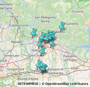 Mappa Via San Giorgio, 24127 Bergamo BG, Italia (9.82857)