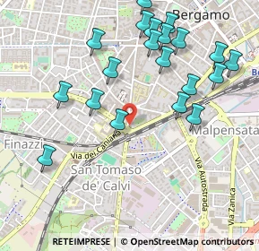 Mappa Via San Giorgio, 24127 Bergamo BG, Italia (0.5545)
