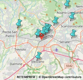 Mappa Via San Giorgio, 24127 Bergamo BG, Italia (3.43909)