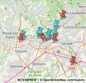 Mappa Via San Giorgio, 24127 Bergamo BG, Italia (2.80364)
