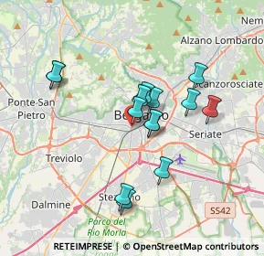 Mappa Via San Giorgio, 24127 Bergamo BG, Italia (2.98214)