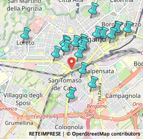 Mappa Via San Giorgio, 24127 Bergamo BG, Italia (0.8575)