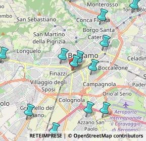 Mappa Via San Giorgio, 24127 Bergamo BG, Italia (2.41385)
