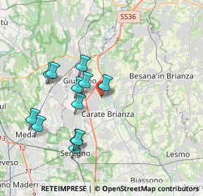 Mappa Vicolo Pretorio, 20843 Verano Brianza MB, Italia (3.59)