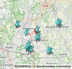 Mappa Vicolo Pretorio, 20843 Verano Brianza MB, Italia (3.688)