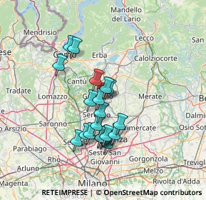 Mappa Vicolo Pretorio, 20843 Verano Brianza MB, Italia (11.453)