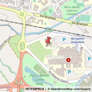 Mappa Piazza OMS, 1, 24129 Bergamo, Bergamo (Lombardia)