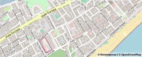 Mappa Lignano Sabbiadoro