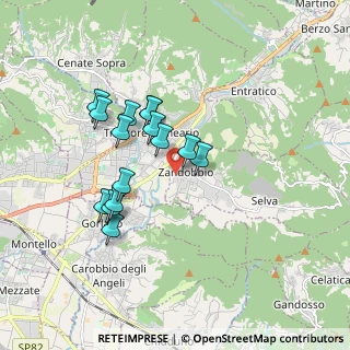 Mappa Via Fontane, 24060 Zandobbio BG, Italia (1.528)