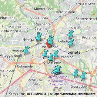 Mappa Via Pietro Isabello, 24125 Bergamo BG, Italia (1.816)
