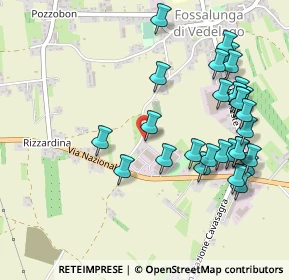 Mappa Via Fiume Fossalunga, 31050 Vedelago TV, Italia (0.54828)