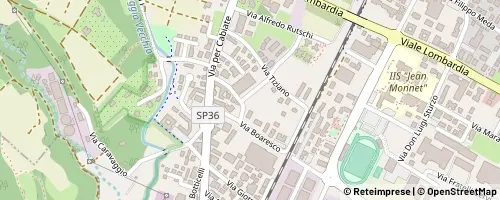 Mappa Mariano Comense