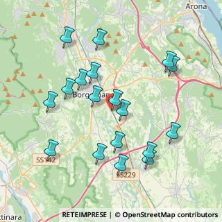 Mappa Via Rivano, 28021 Borgomanero NO, Italia (4.00889)