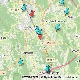 Mappa Via Rivano, 28021 Borgomanero NO, Italia (2.86727)