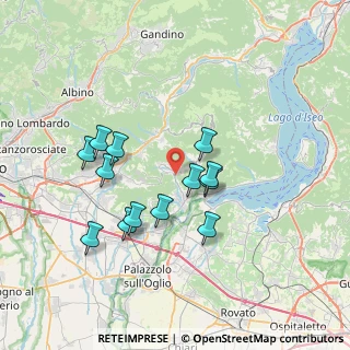 Mappa Via Tremellini, 24060 Foresto Sparso BG, Italia (6.44615)