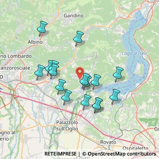 Mappa Via Tremellini, 24060 Foresto Sparso BG, Italia (6.74563)