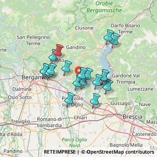 Mappa Via Tremellini, 24060 Foresto Sparso BG, Italia (11.38684)