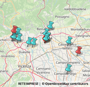 Mappa SP97, 36056 Tezze sul Brenta VI, Italia (13.84067)