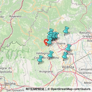Mappa Via Ongaro, 36015 Schio VI, Italia (9.0825)