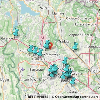 Mappa Bolladello, 21050 Cairate VA, Italia (9.007)