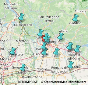 Mappa Strada delle Massere, 24035 Curno BG, Italia (15.55733)