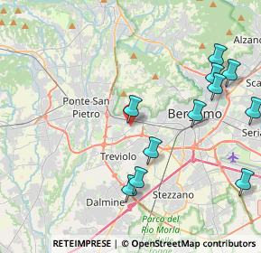 Mappa Strada delle Massere, 24035 Curno BG, Italia (4.71)